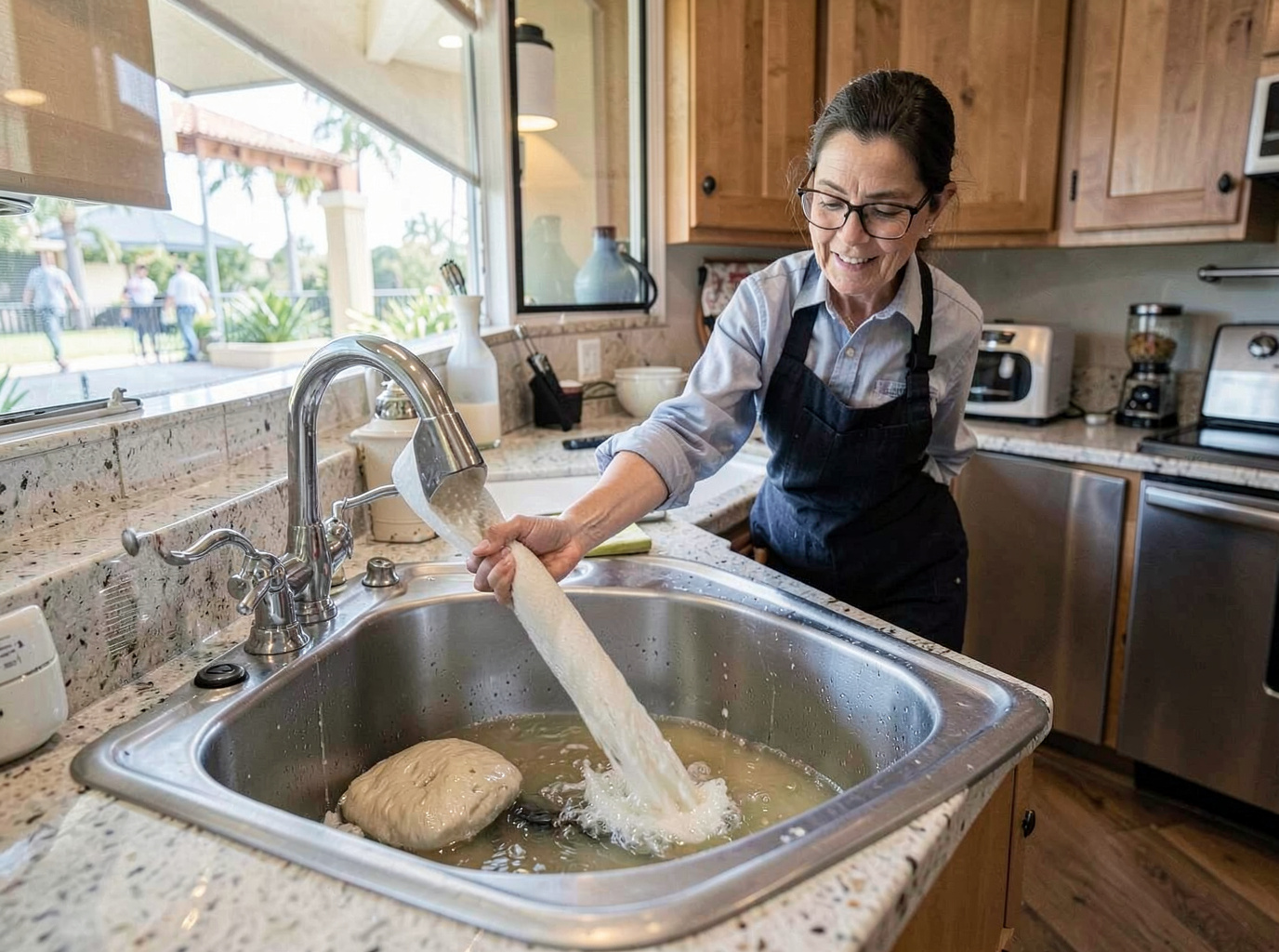 Clogged Kitchen Sink in Orlando