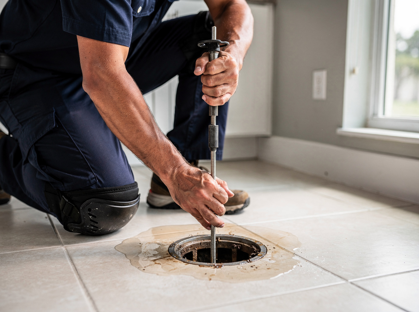 Floor Drain Clog in Orlando